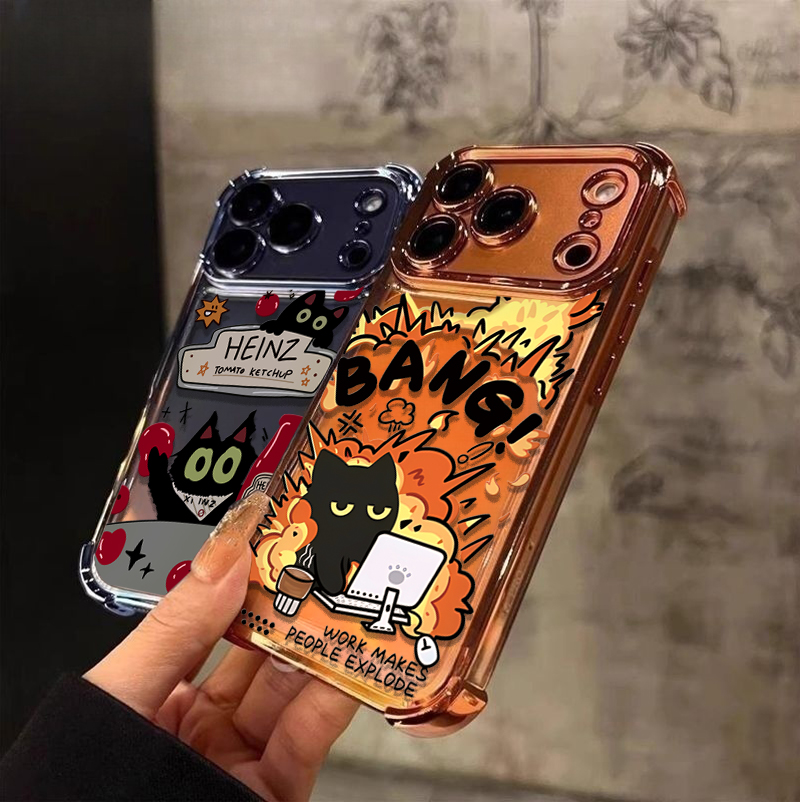 Vivo Y28 - Work Explosion Cat Case For VIVO