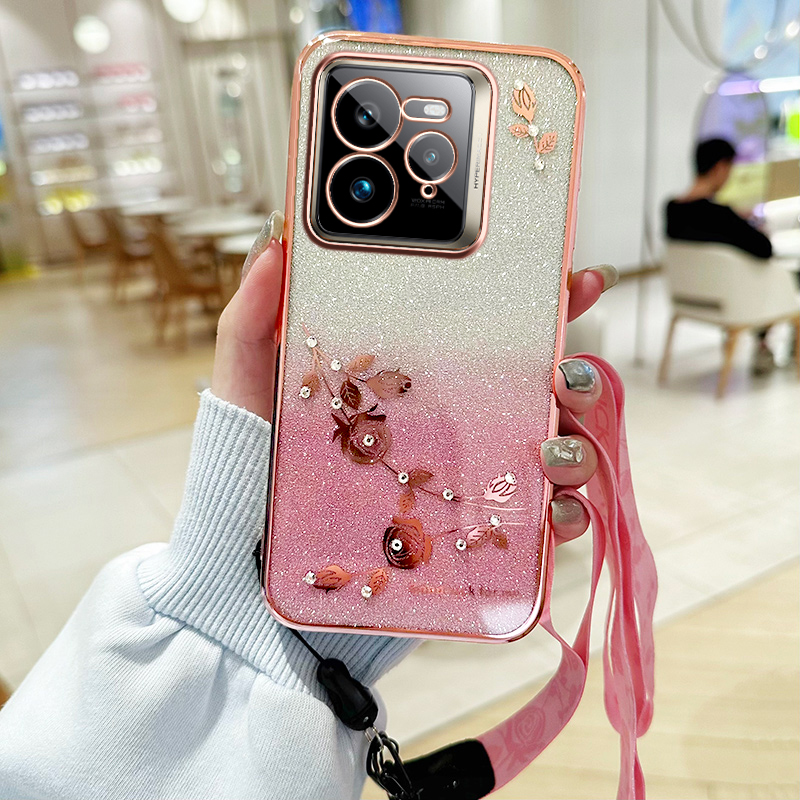 Realme Note 50 - Lanyard Silicone Phone Case For Realme