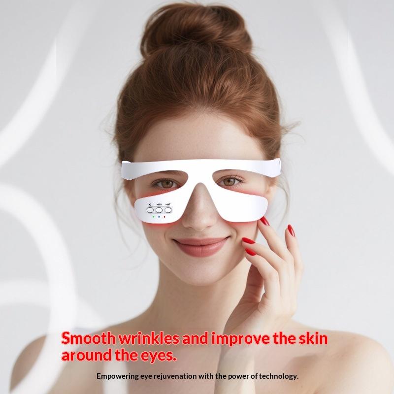 Portable Smart Eye Massager 3D - Light Therapy Glasses recension och pris