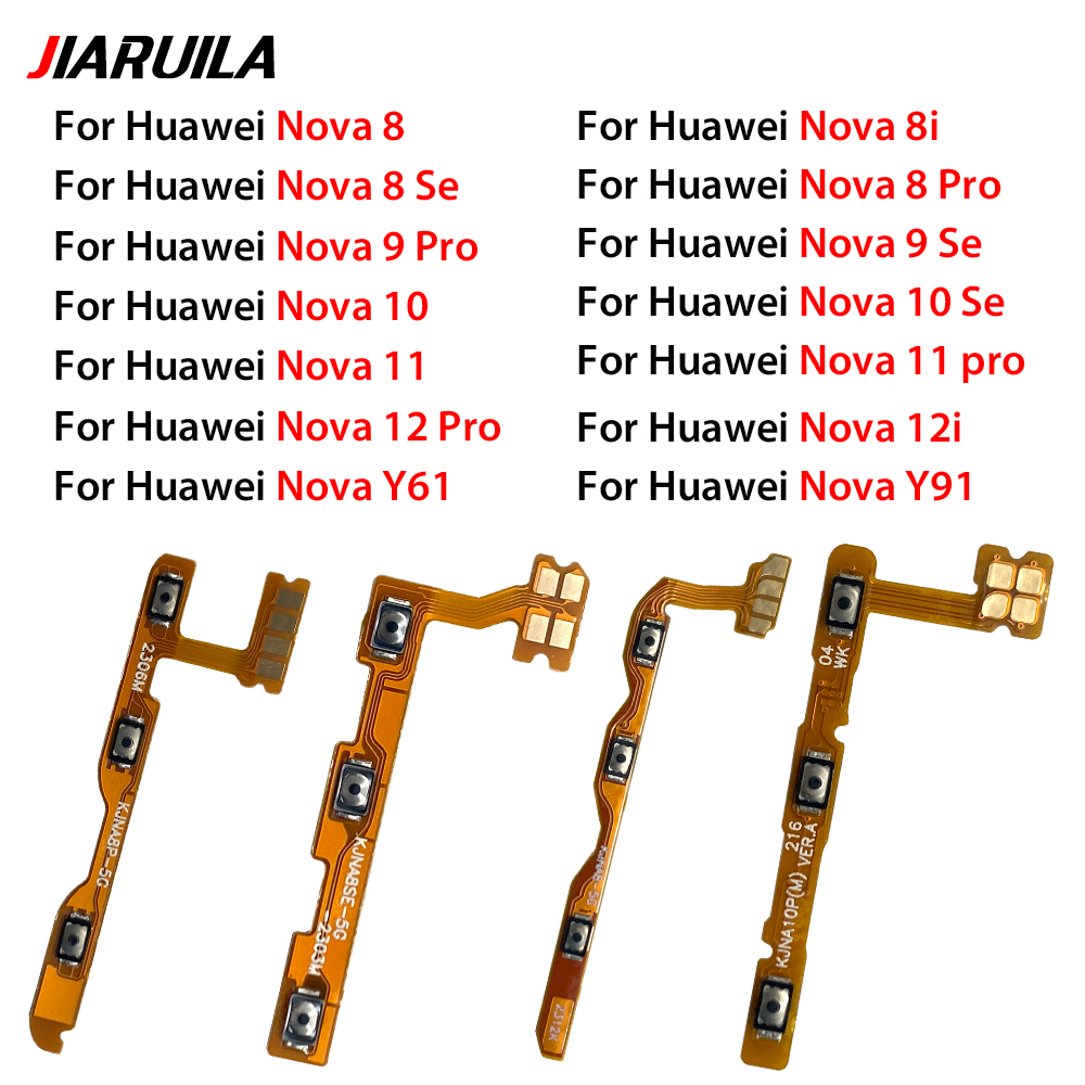 10 PCS Power Switch On/Off But - Huawei Nova 12 recension och pris