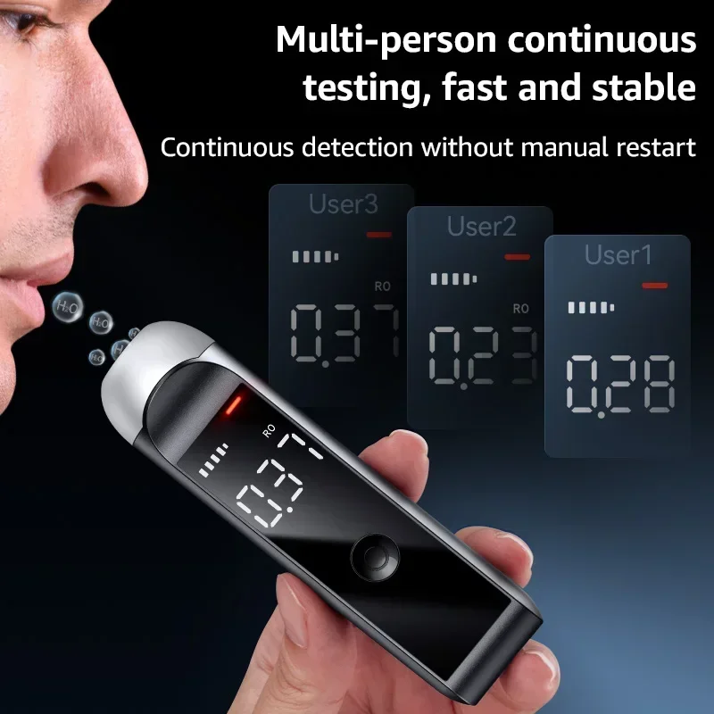 Digital Alcotester new alcohol - Breath Rate Monitor recension och pris