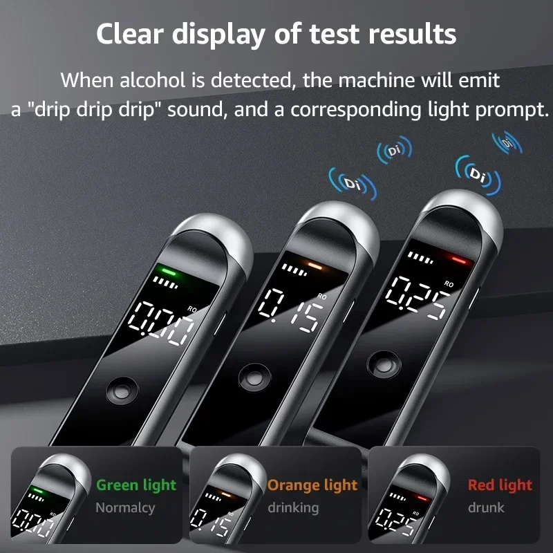 Digital Alcotester new alcohol - Breath Rate Monitor recension och pris