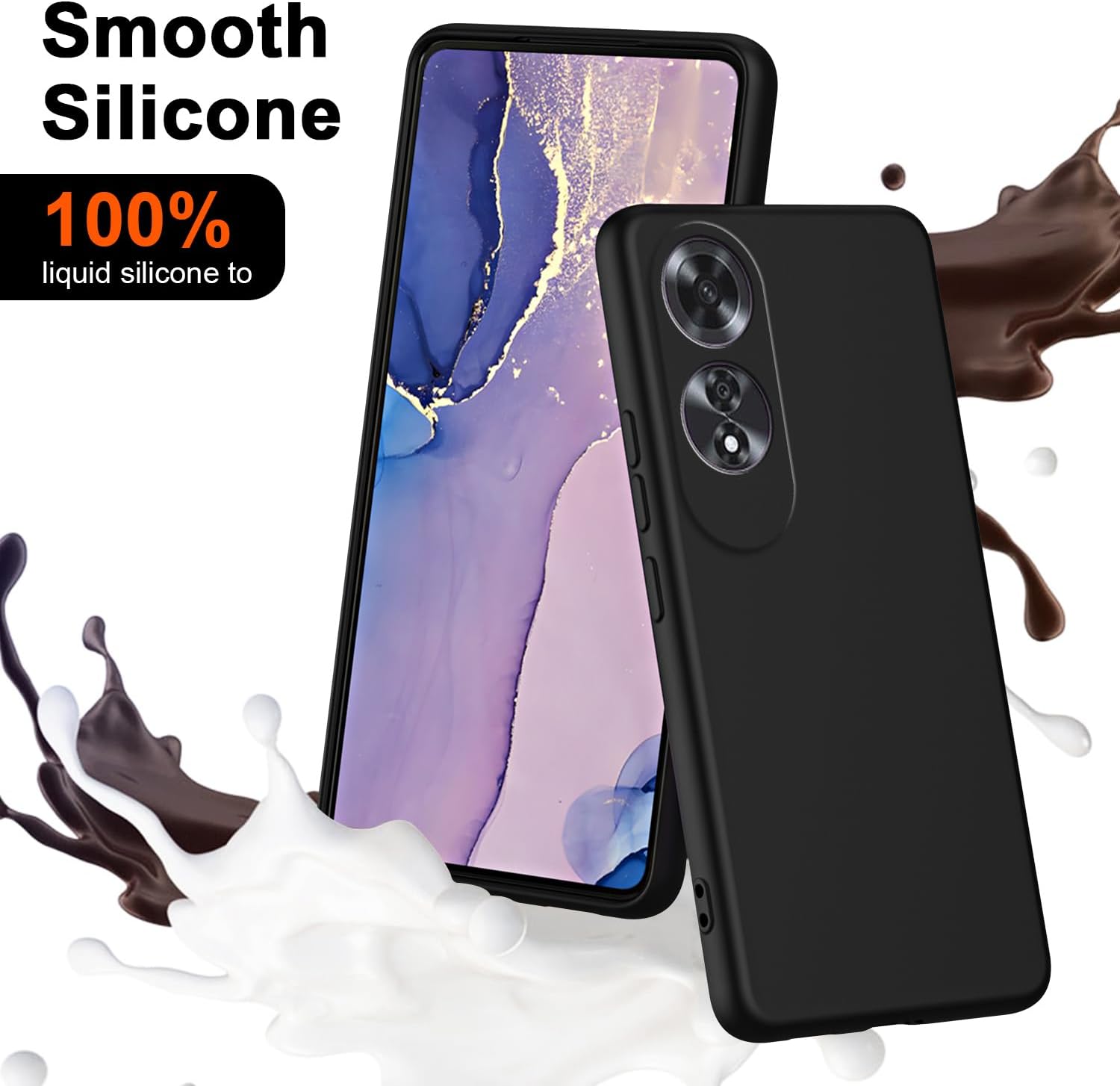 Flexible Liquid Silicone TPU C - Oppo A78 recension och pris