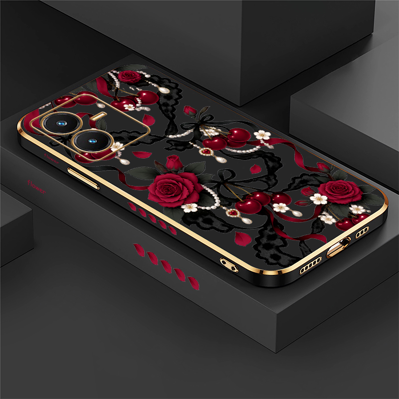 Rose Print Case For Vivo Y28 S - Vivo Y28 recension och pris