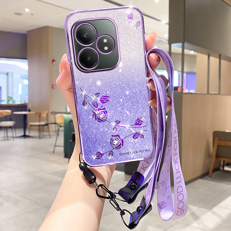 Lanyard Silicone Phone Case Fo - Realme Note 50 recension och pris